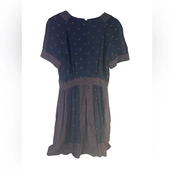 French Connection Print Georgette Fit&Flare Dress size 6 - Picture 4 of 6